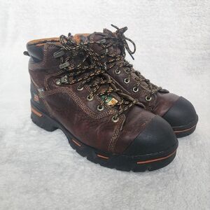 Timberland Size 8. 5 PRO Endurance 6" Steel Toe Safety Work Boot